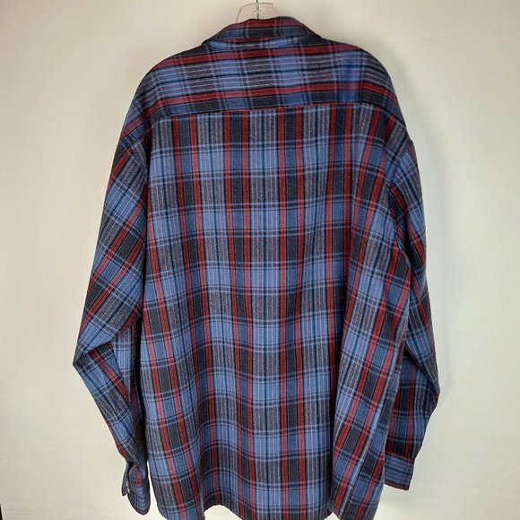 Men's Northwest Territory Plaid Button Down Shirt 2XLT - Picture 2 of 7